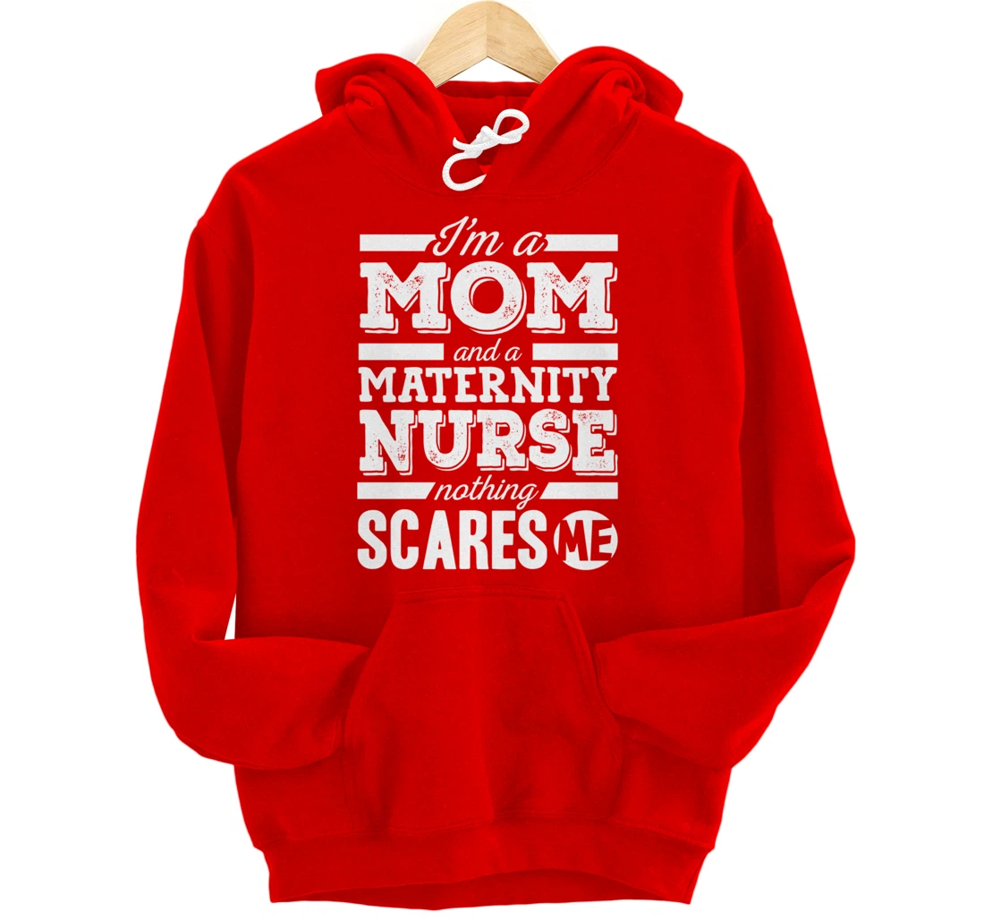 Funny Nursing Lover Mom Graphic Women Moms Maternity Nurse Pullover Hoodie