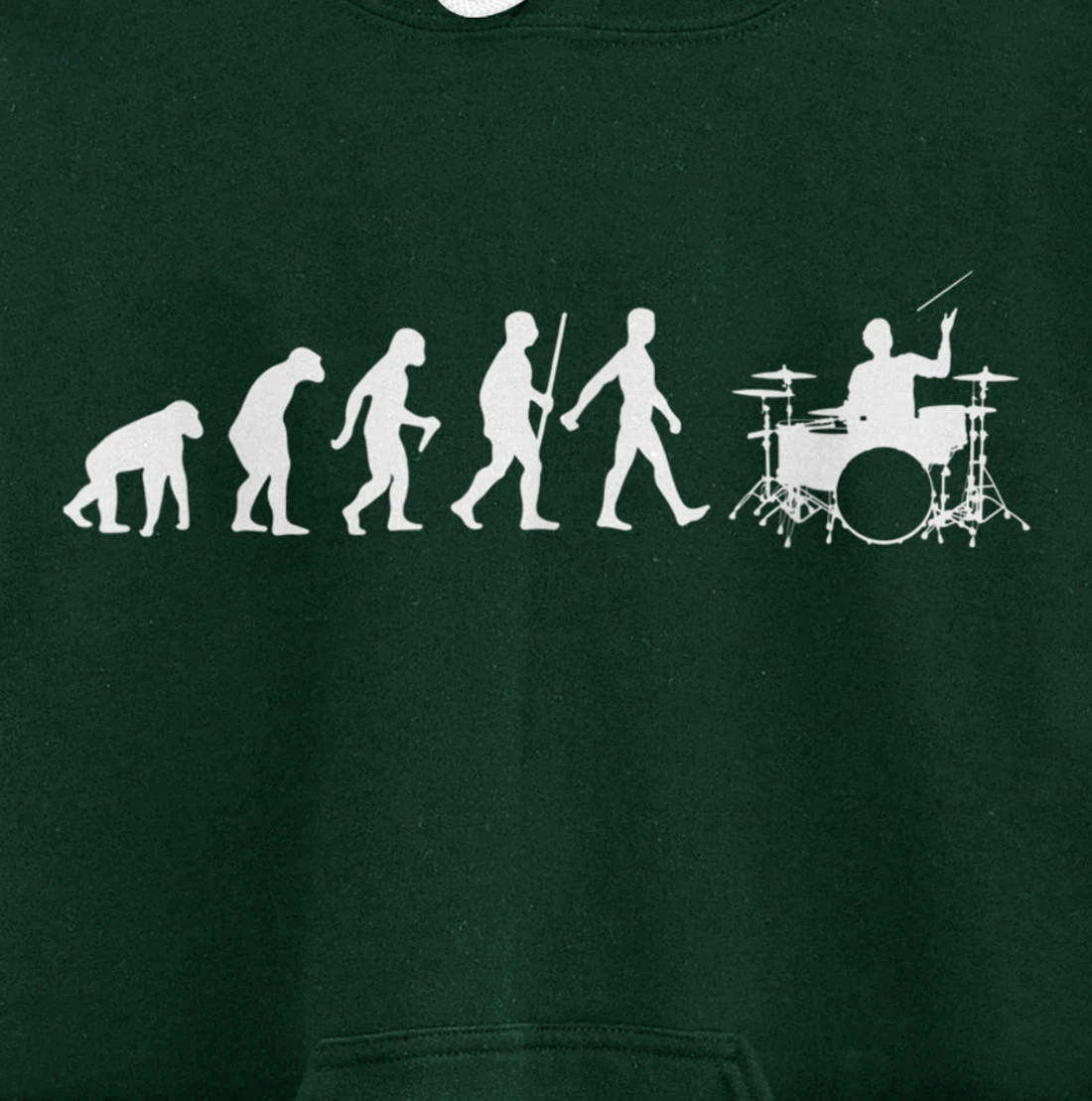 Best Drummer Art For Men Women Drum Set Player Musician Pullover Hoodie