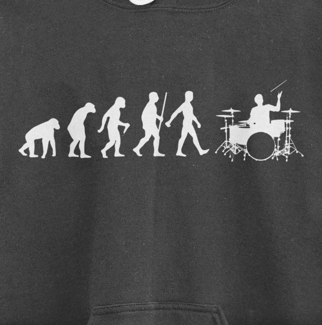 Best Drummer Art For Men Women Drum Set Player Musician Pullover Hoodie