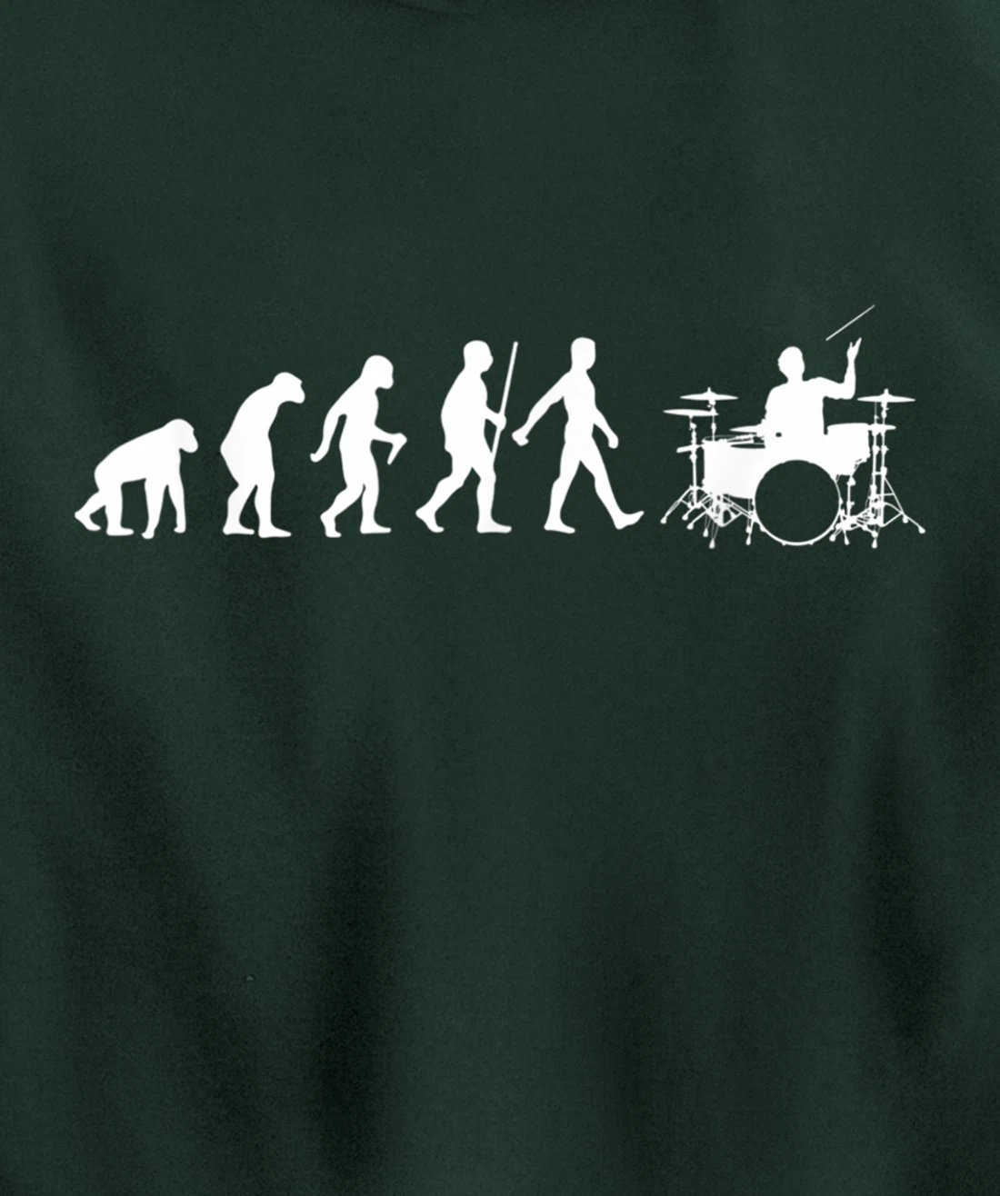 Best Drummer Art For Men Women Drum Set Player Musician Pullover Hoodie