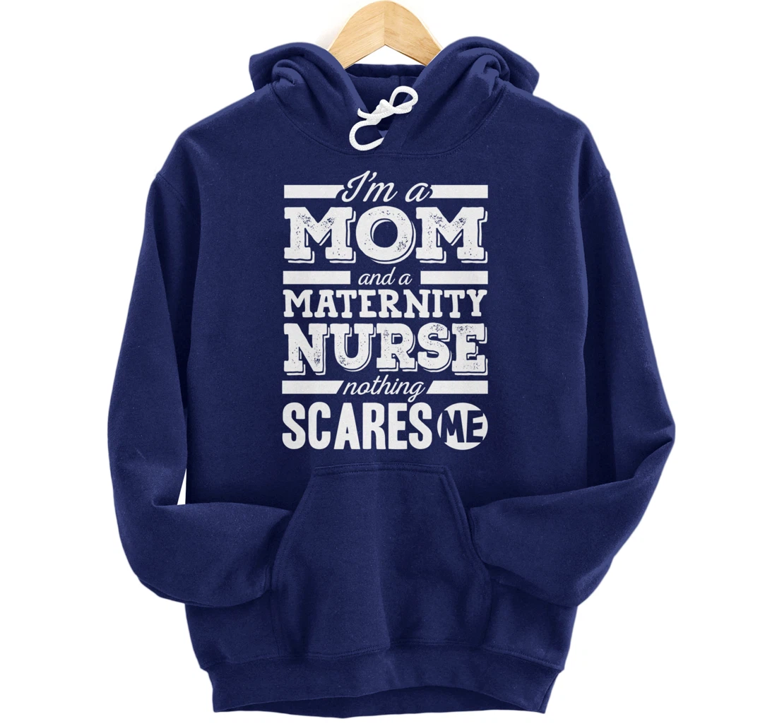 Funny Nursing Lover Mom Graphic Women Moms Maternity Nurse Pullover Hoodie