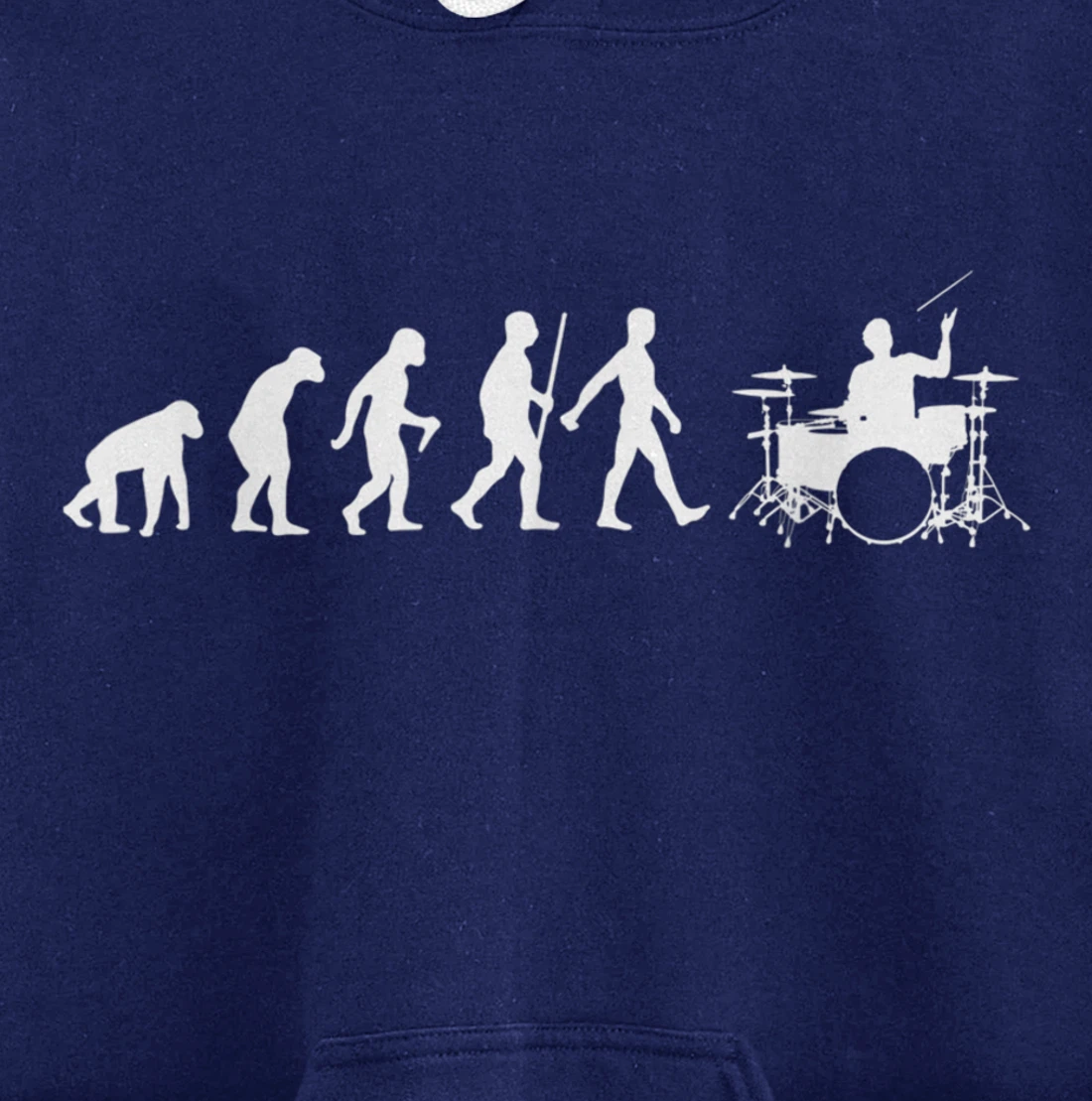 Best Drummer Art For Men Women Drum Set Player Musician Pullover Hoodie