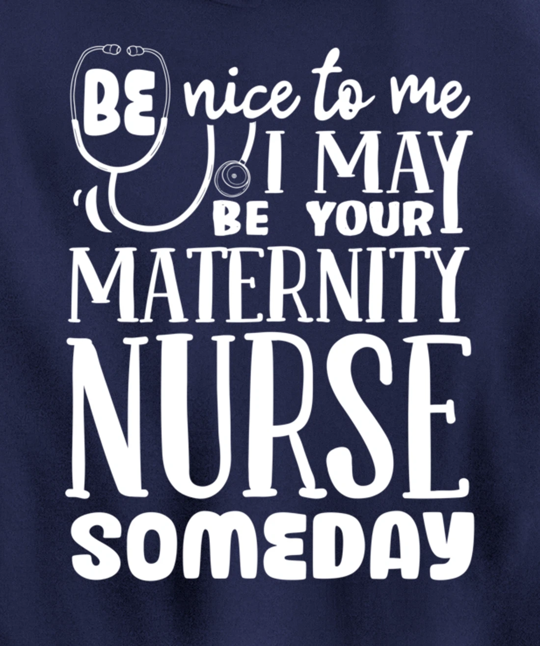 Funny Nursing Lover Graphic Women and Men Maternity Nurse Pullover Hoodie