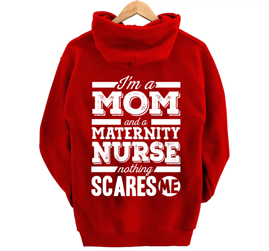 Funny Nursing Lover Mom Graphic Women Moms Maternity Nurse Pullover Hoodie