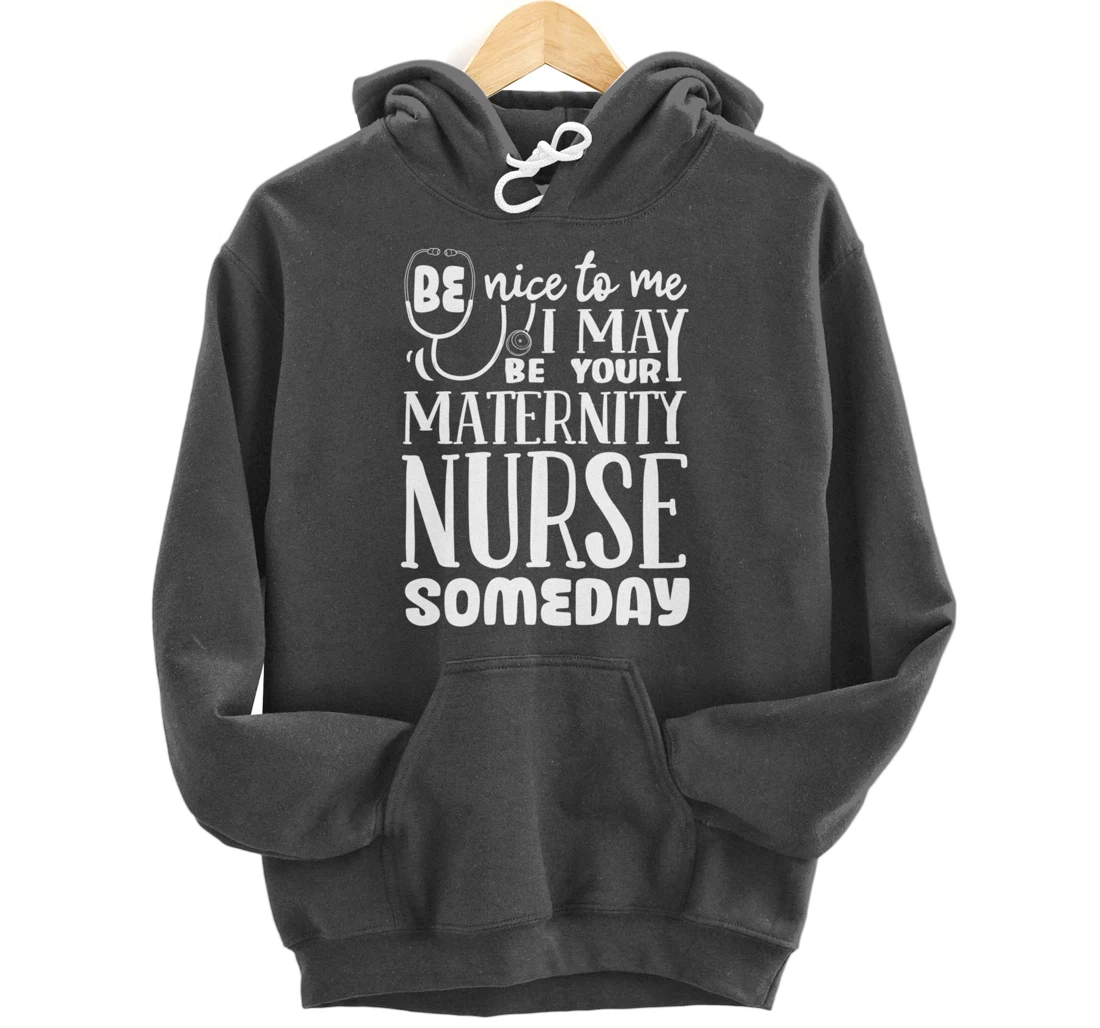 Funny Nursing Lover Graphic Women and Men Maternity Nurse Pullover Hoodie