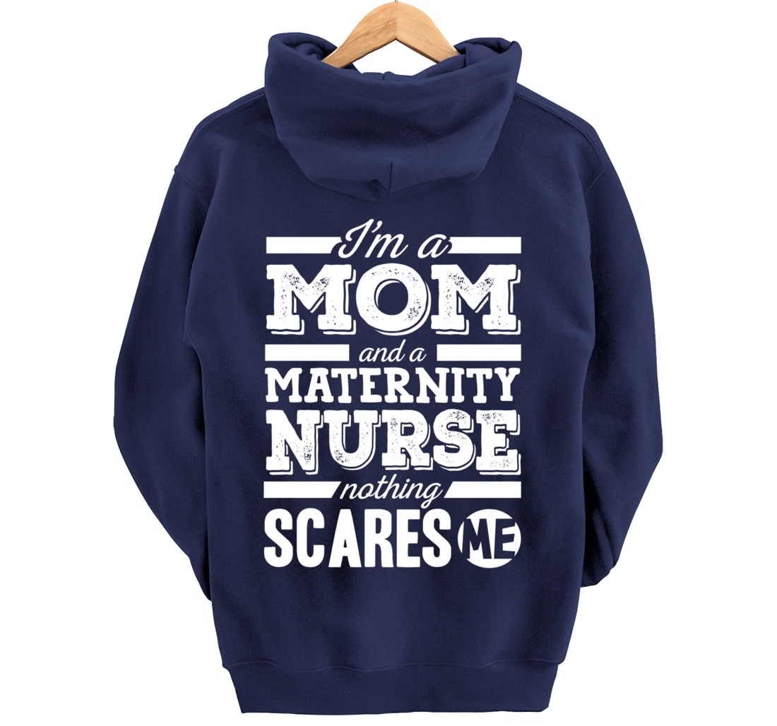Funny Nursing Lover Mom Graphic Women Moms Maternity Nurse Pullover Hoodie