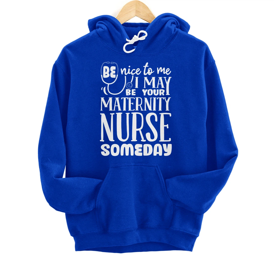 Funny Nursing Lover Graphic Women and Men Maternity Nurse Pullover Hoodie
