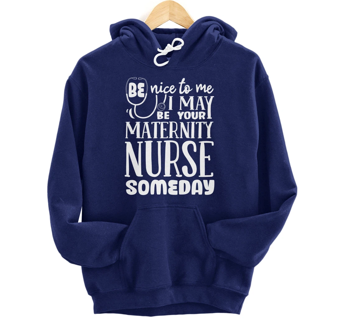 Funny Nursing Lover Graphic Women and Men Maternity Nurse Pullover Hoodie