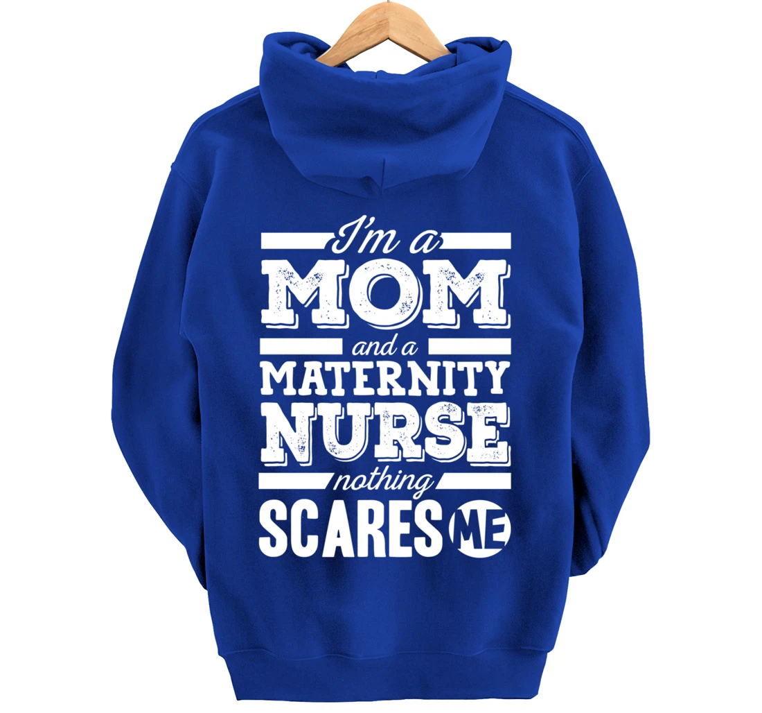 Funny Nursing Lover Mom Graphic Women Moms Maternity Nurse Pullover Hoodie