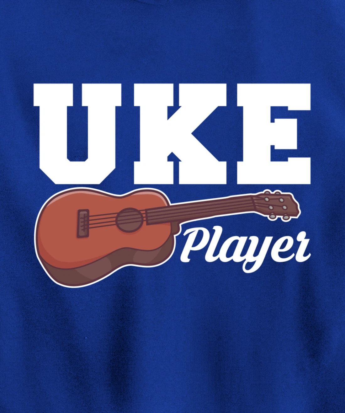 Uke Player Ukulele Pullover Hoodie