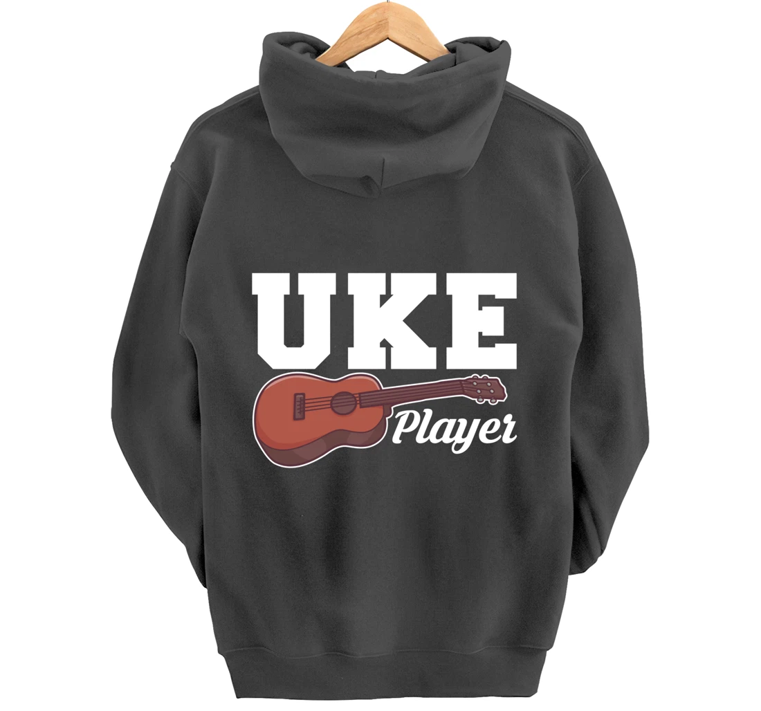 Uke Player Ukulele Pullover Hoodie