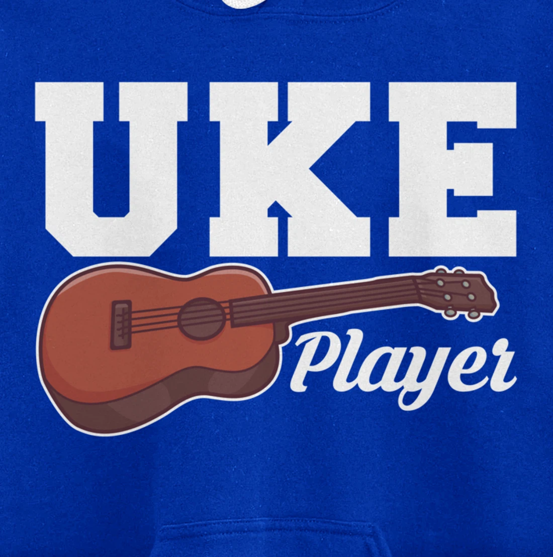 Uke Player Ukulele Pullover Hoodie