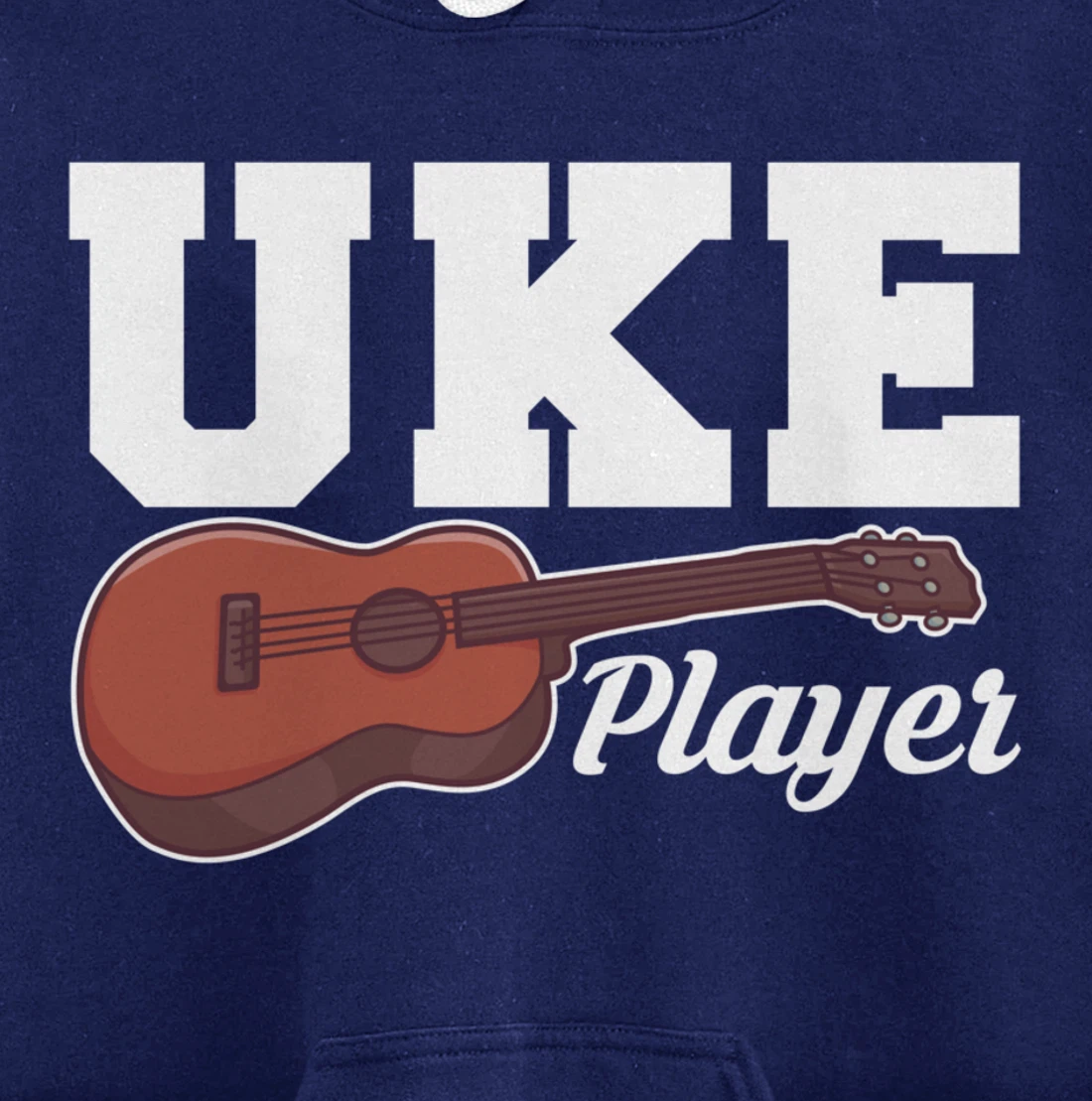 Uke Player Ukulele Pullover Hoodie