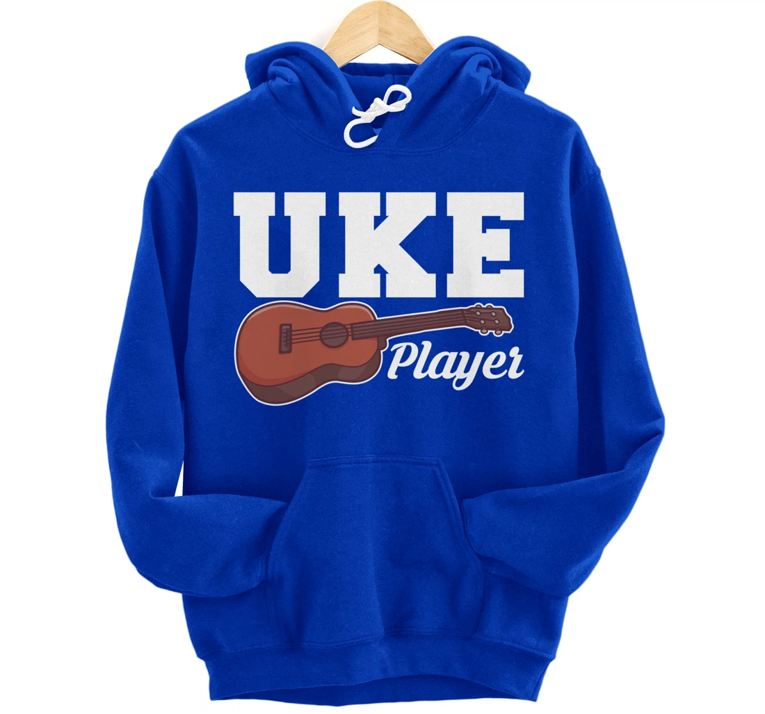 Uke Player Ukulele Pullover Hoodie