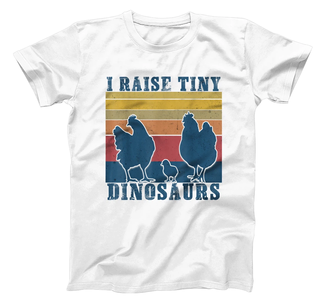 Womens I Raise Tiny Dinosaurs - Funny Chicken Lovers T-Shirt, Kid T-Shirt and Women T-Shirt