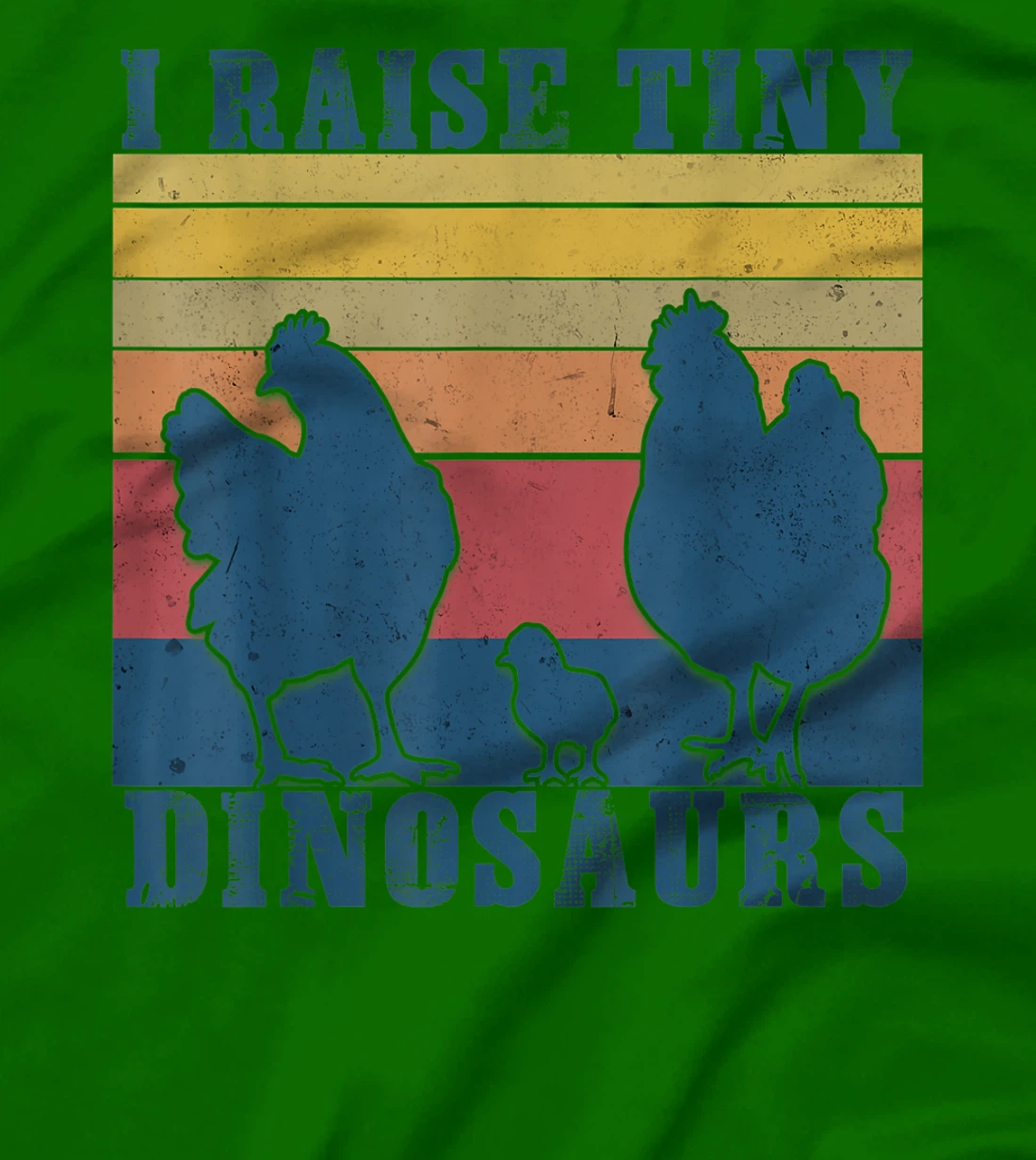 Womens I Raise Tiny Dinosaurs - Funny Chicken Lovers T-Shirt, Kid T-Shirt and Women T-Shirt
