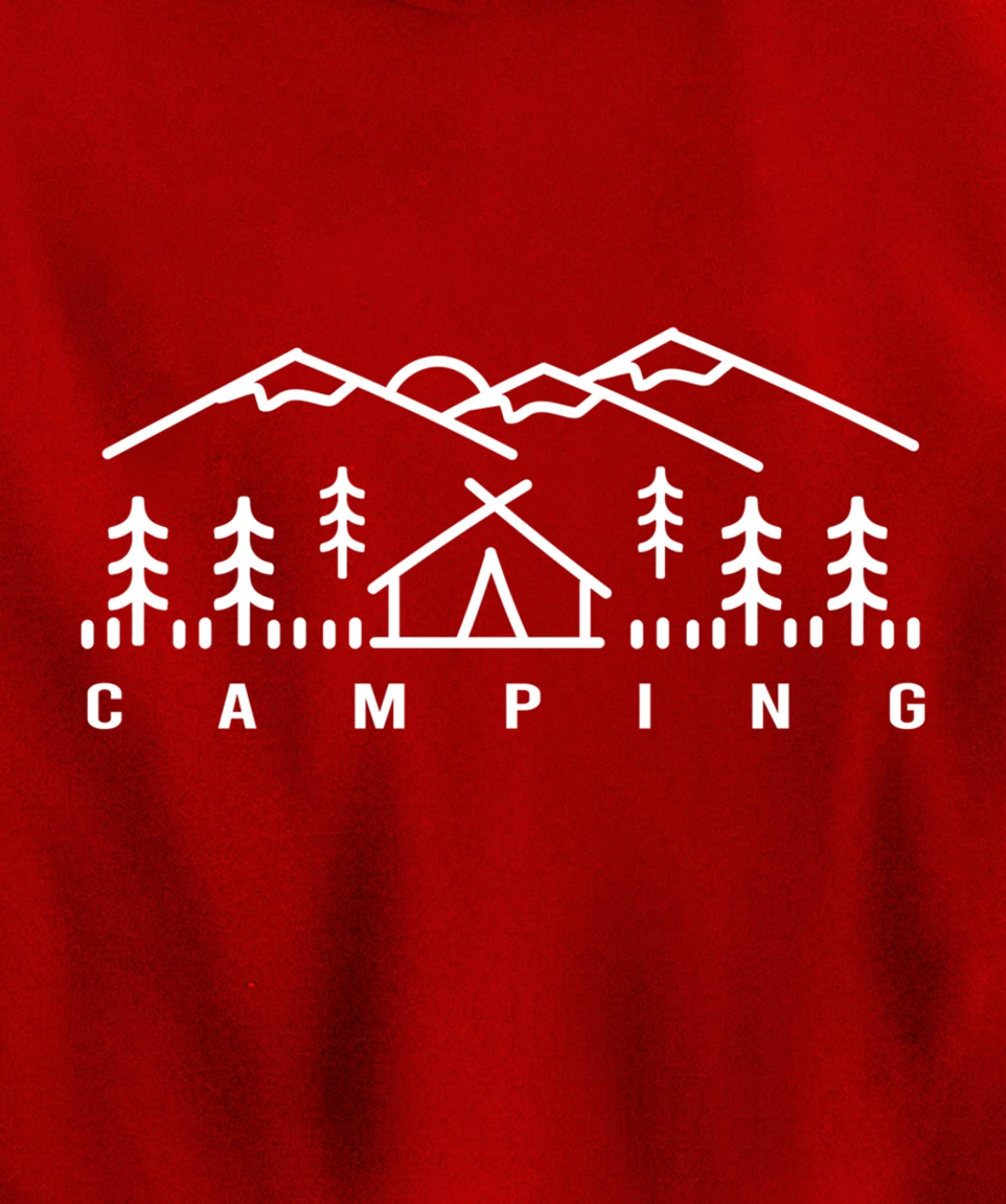 Camping and Hiking Nature Camper Wildlife Pullover Hoodie