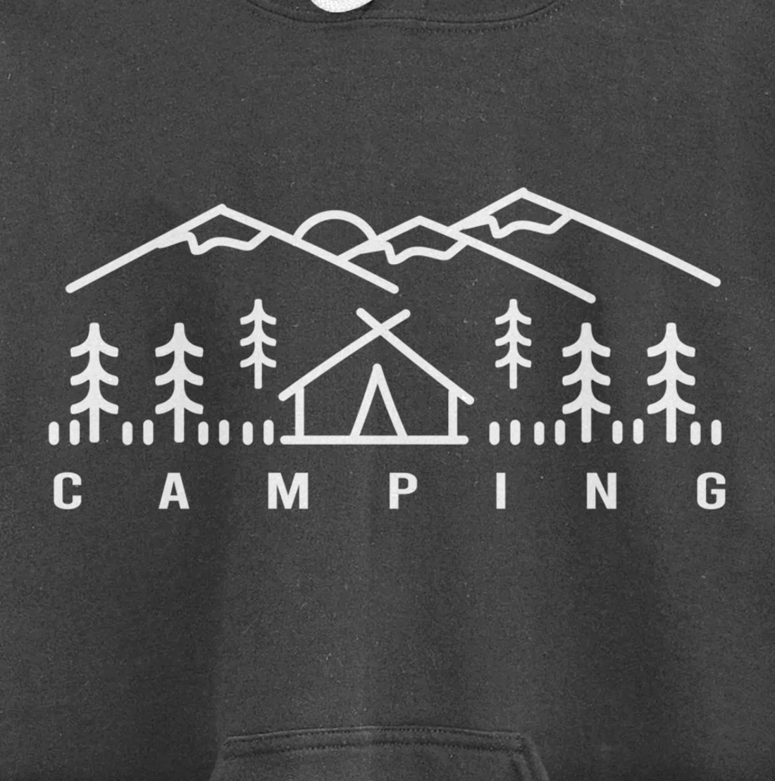 Camping and Hiking Nature Camper Wildlife Pullover Hoodie