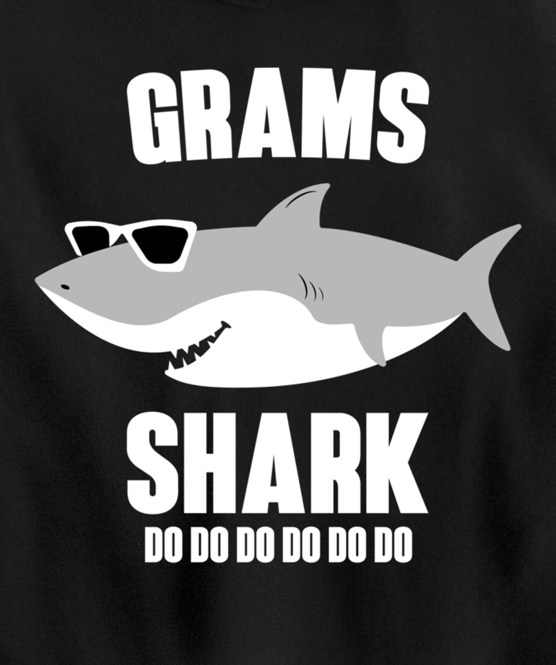 Grams Shark Doo Doo Pullover Hoodie