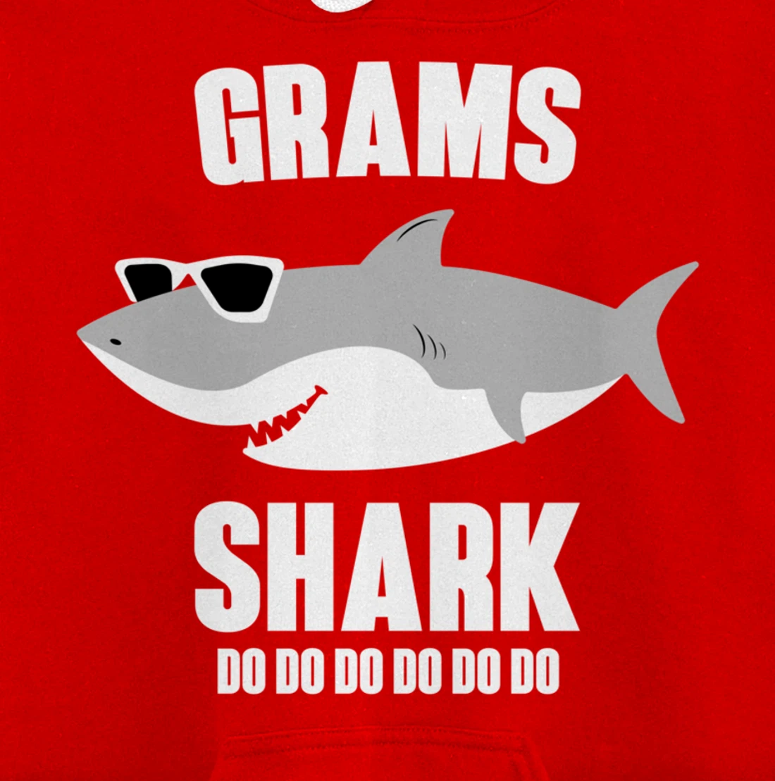 Grams Shark Doo Doo Pullover Hoodie
