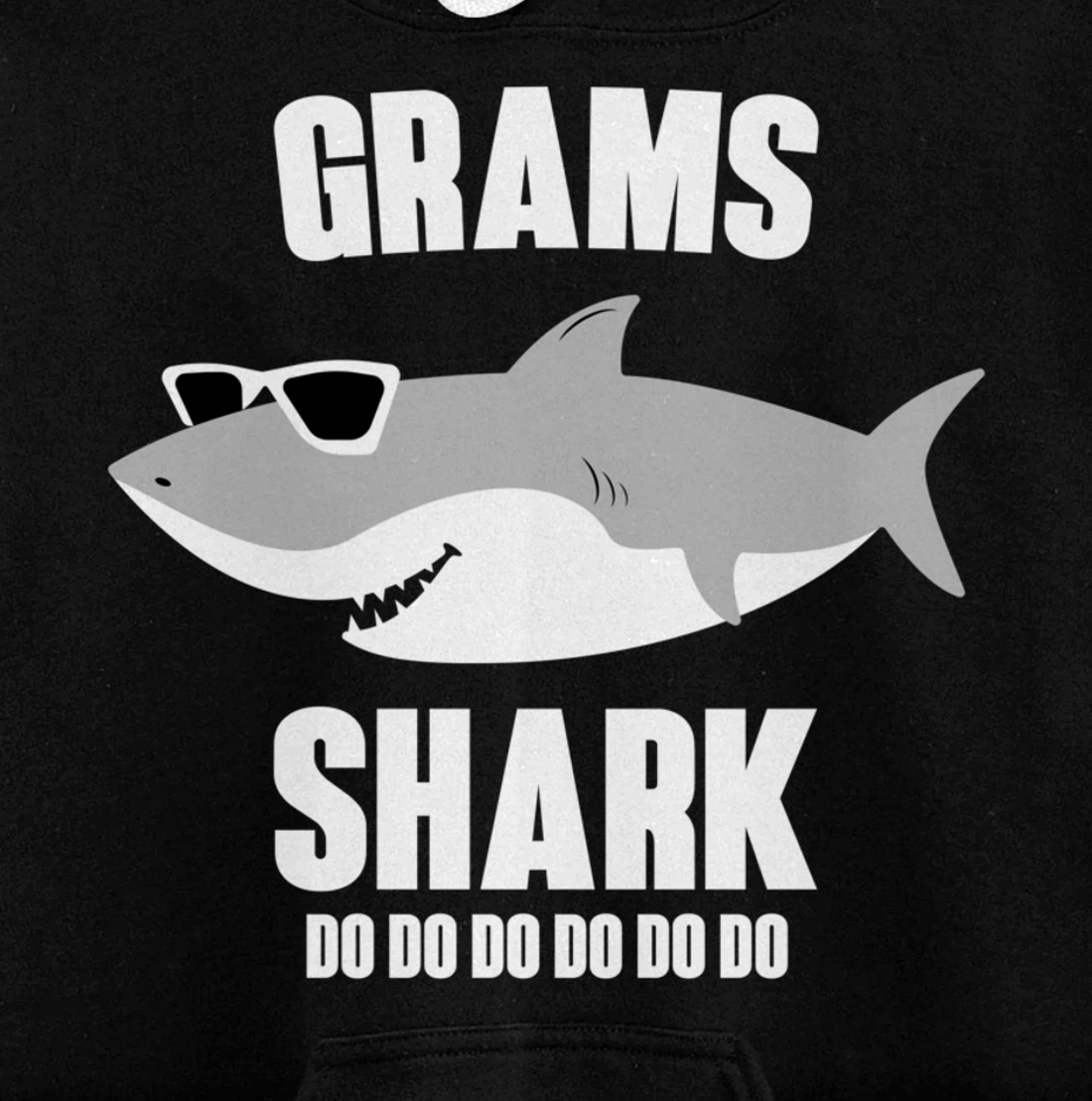 Grams Shark Doo Doo Pullover Hoodie