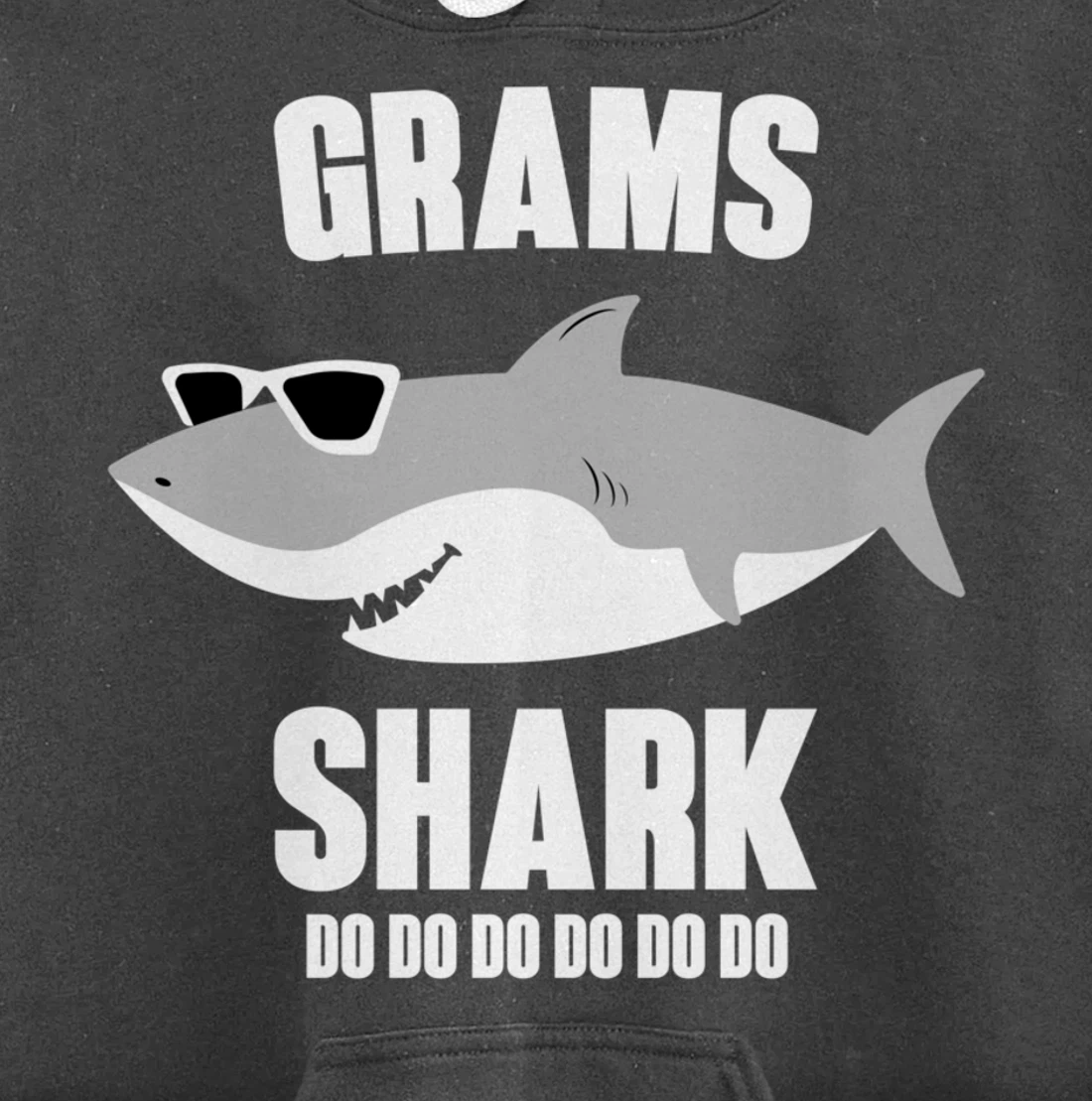 Grams Shark Doo Doo Pullover Hoodie