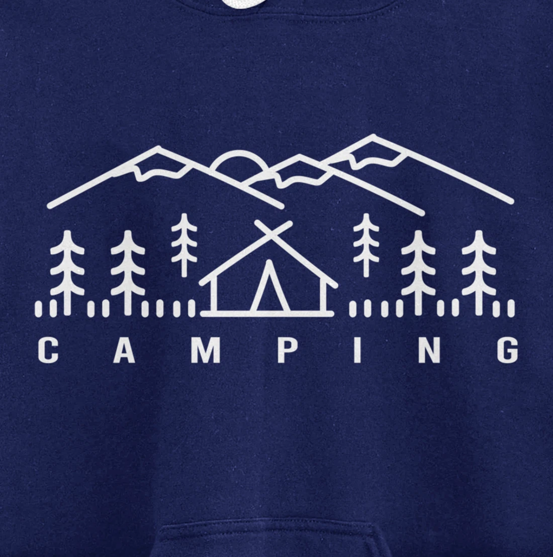 Camping and Hiking Nature Camper Wildlife Pullover Hoodie