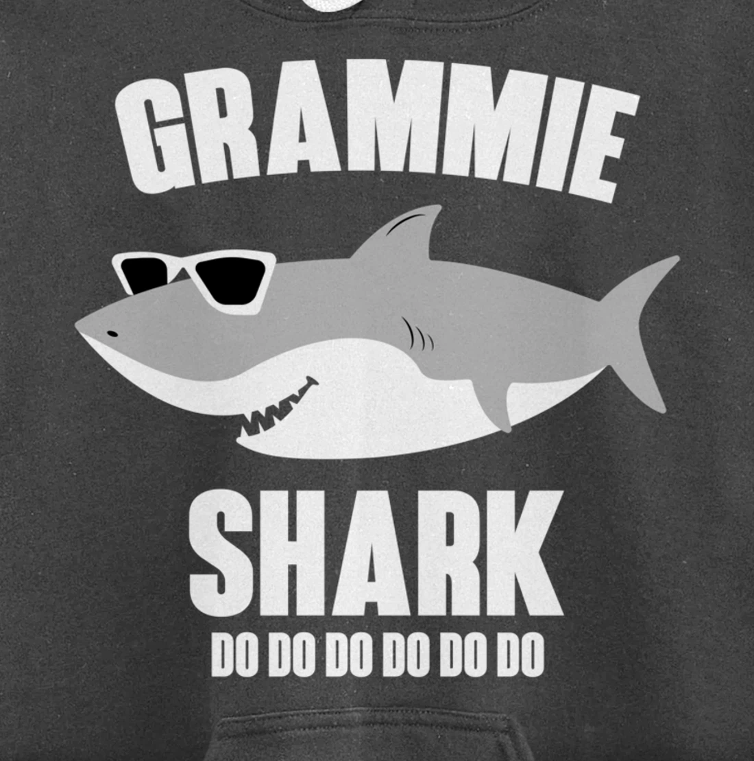 Grammie Shark Doo Doo Pullover Hoodie