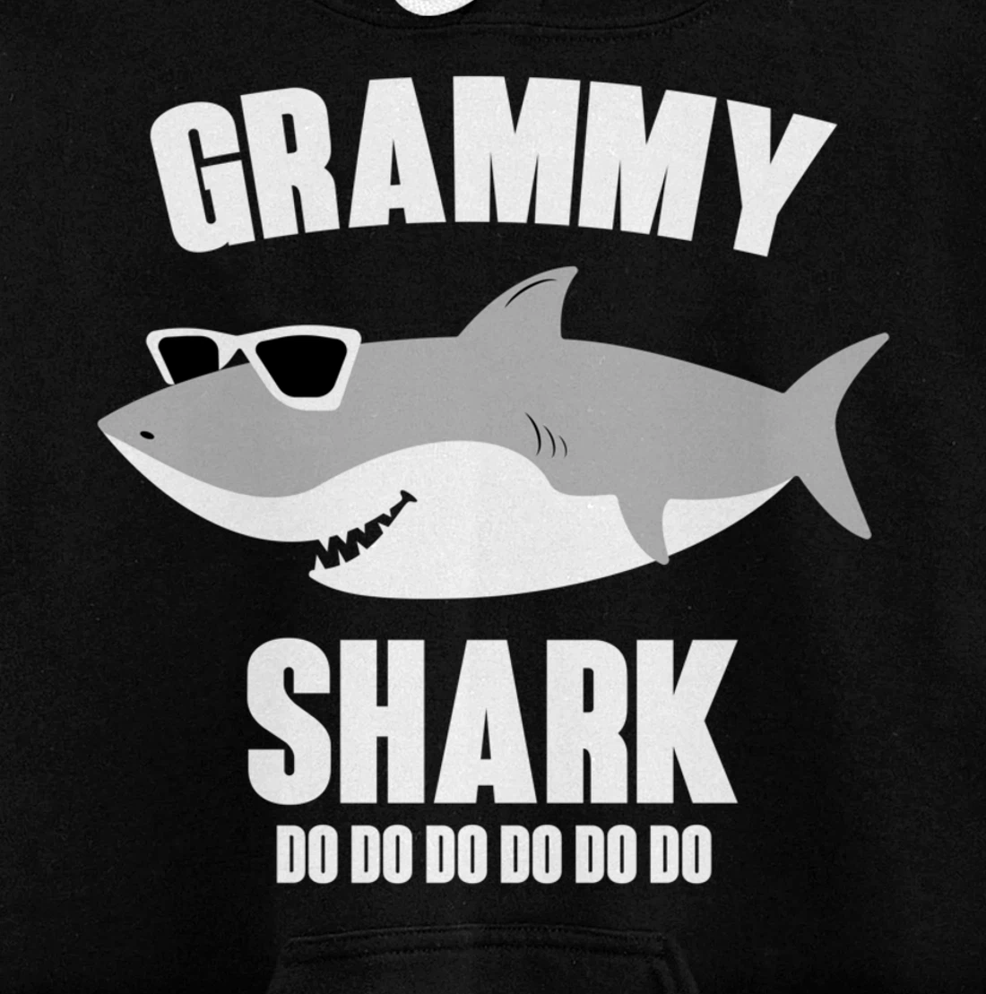 Grammy Shark Doo Doo Pullover Hoodie