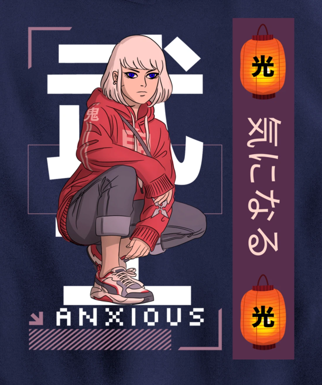 Anime Gifts for Teen Girls Anime Pullover Hoodie