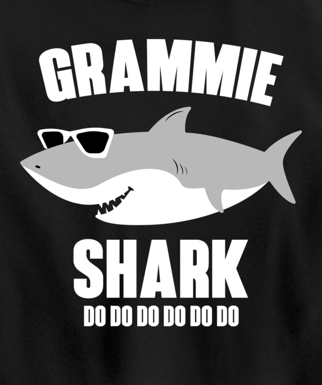 Grammie Shark Doo Doo Pullover Hoodie