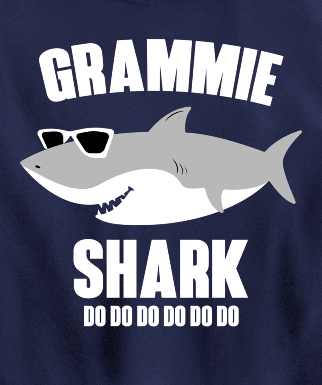 Grammie Shark Doo Doo Pullover Hoodie