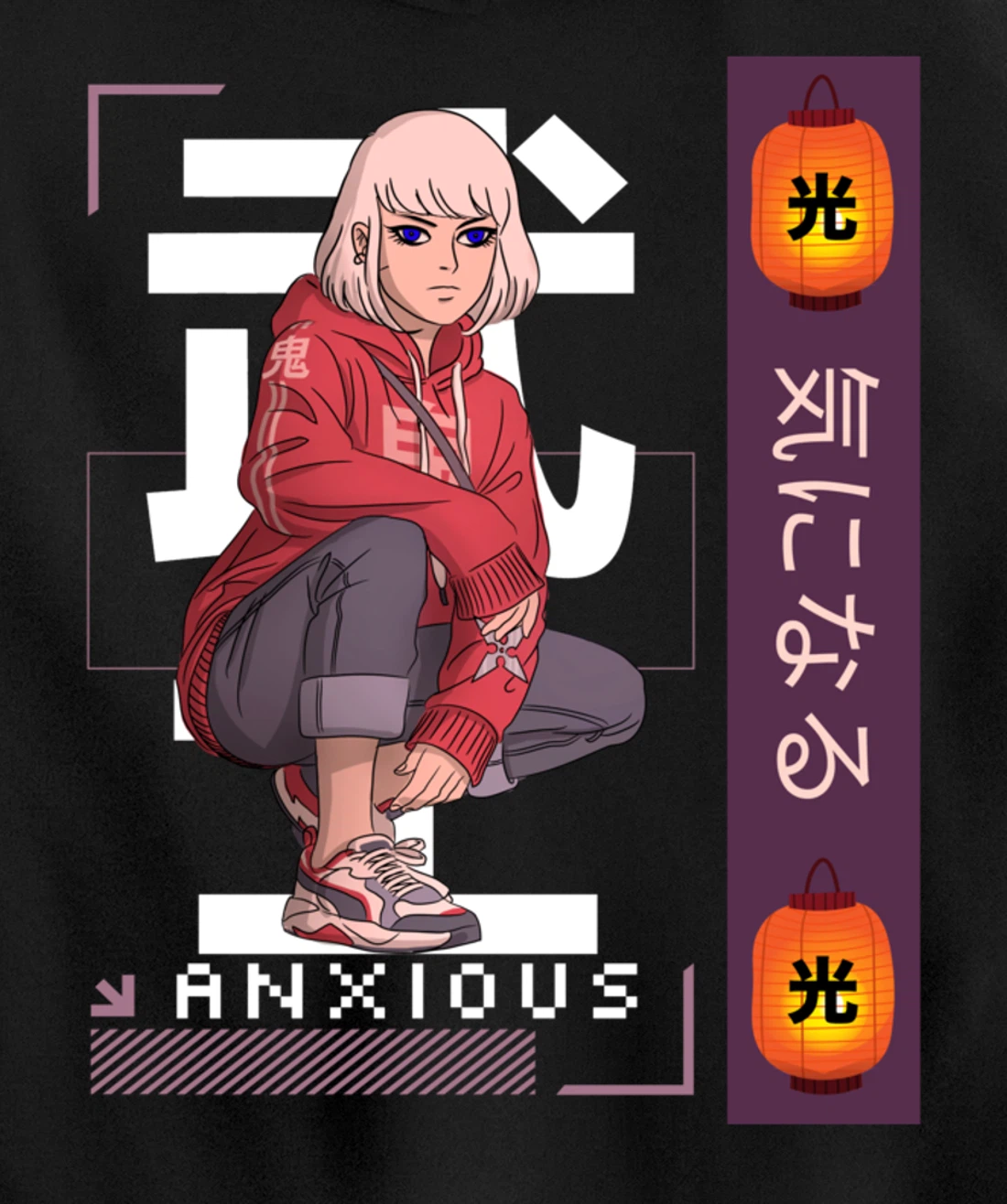 Anime Gifts for Teen Girls Anime Pullover Hoodie