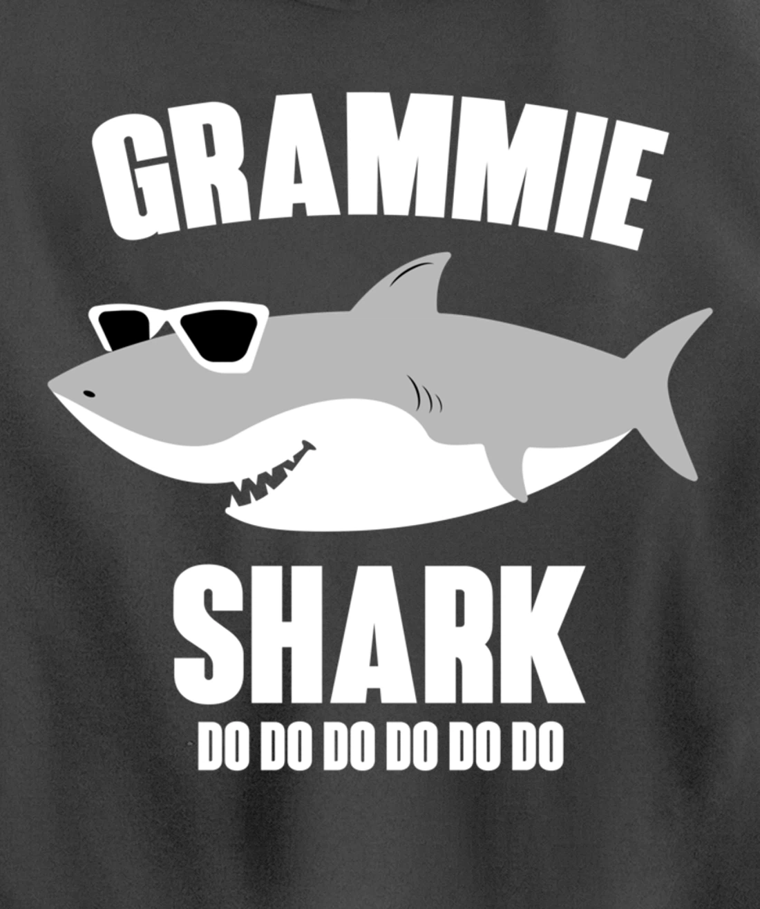 Grammie Shark Doo Doo Pullover Hoodie
