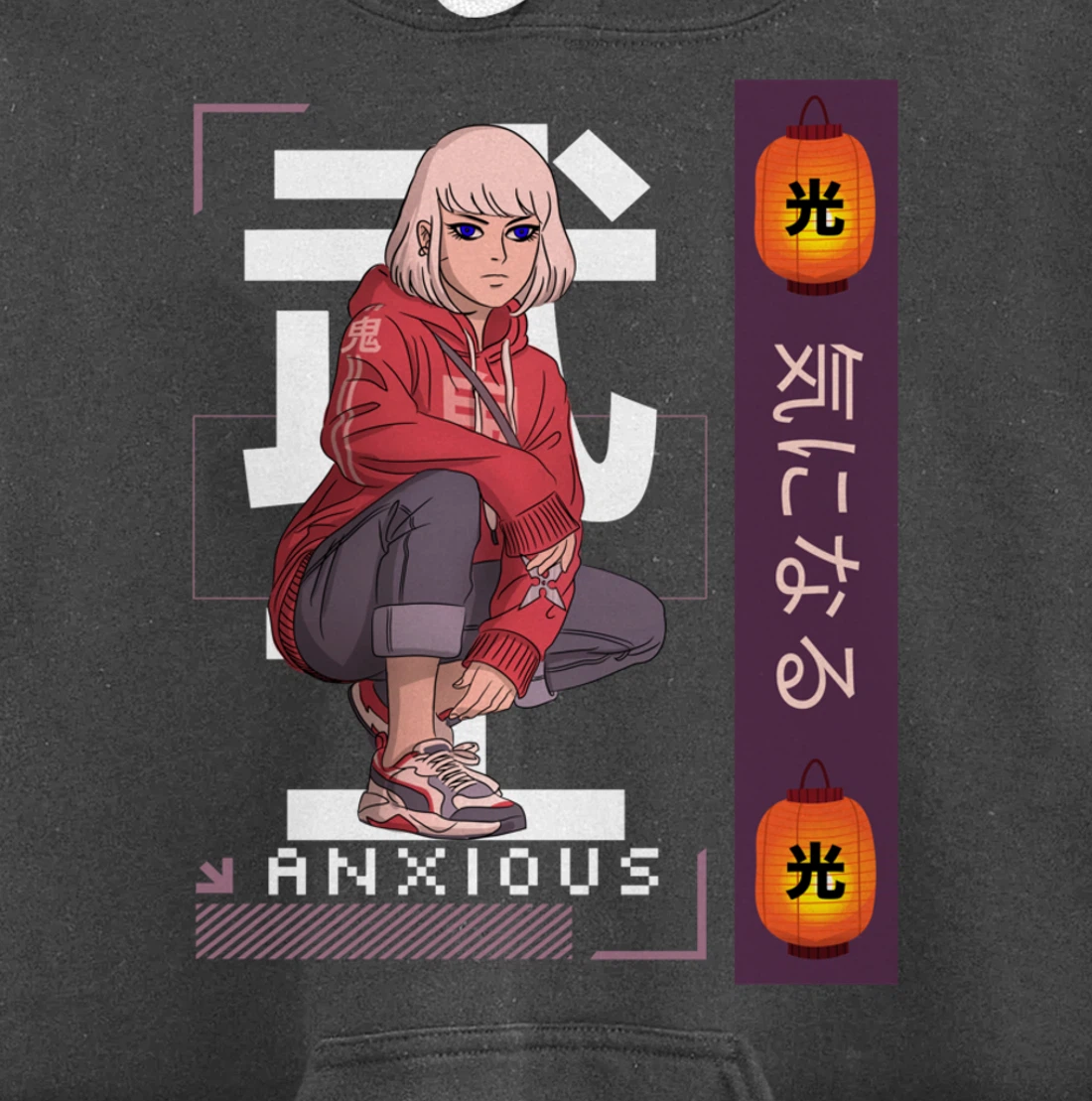 Anime Gifts for Teen Girls Anime Pullover Hoodie