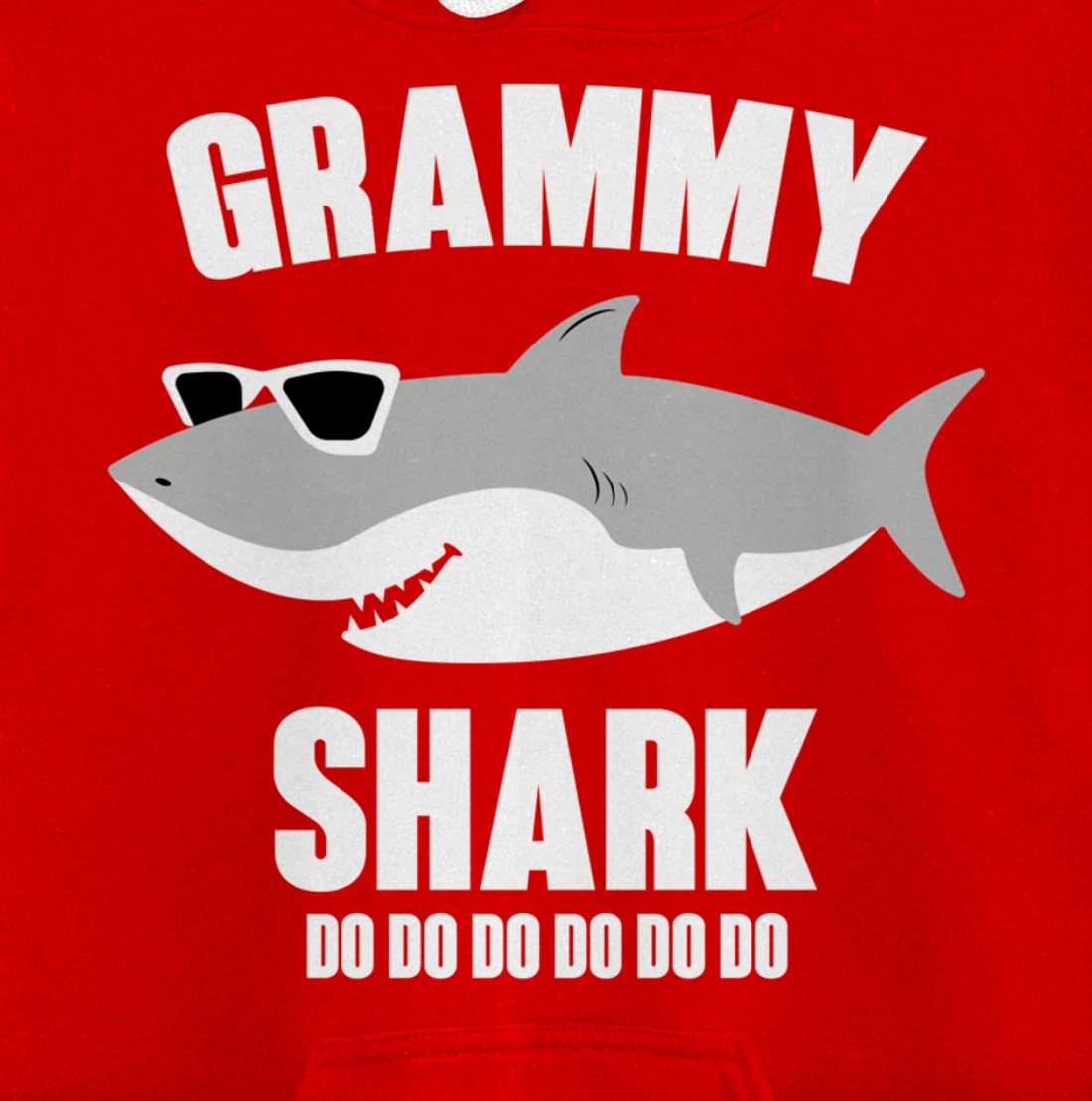 Grammy Shark Doo Doo Pullover Hoodie