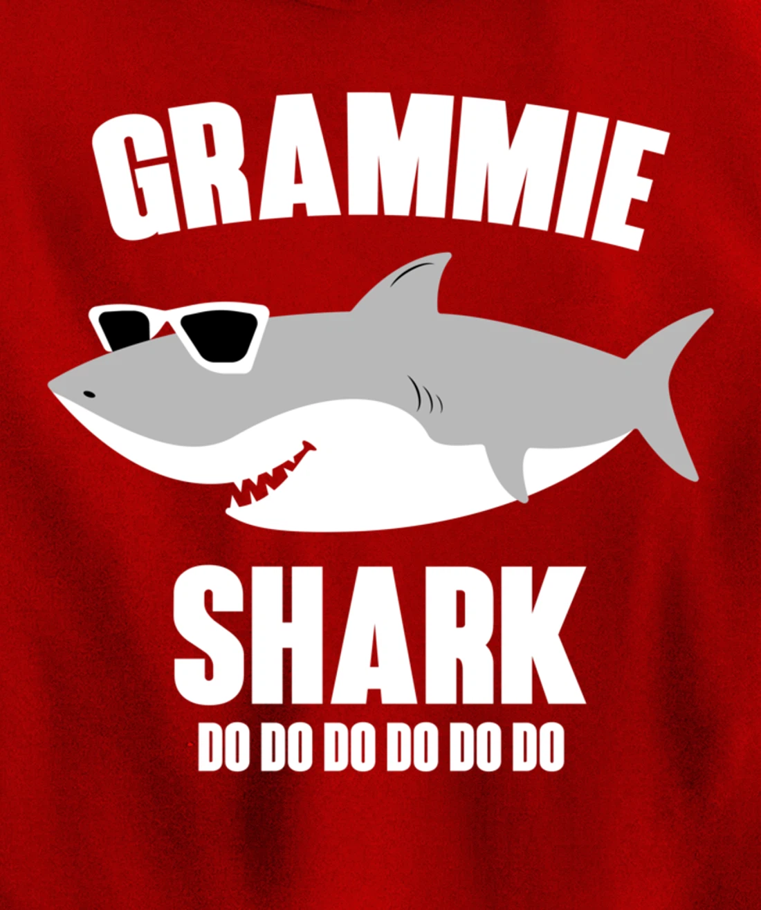 Grammie Shark Doo Doo Pullover Hoodie