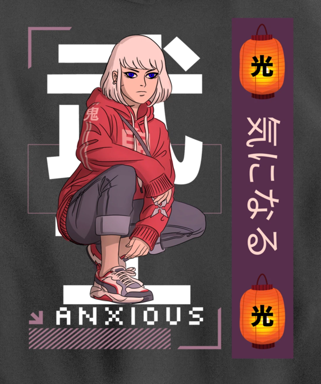 Anime Gifts for Teen Girls Anime Pullover Hoodie