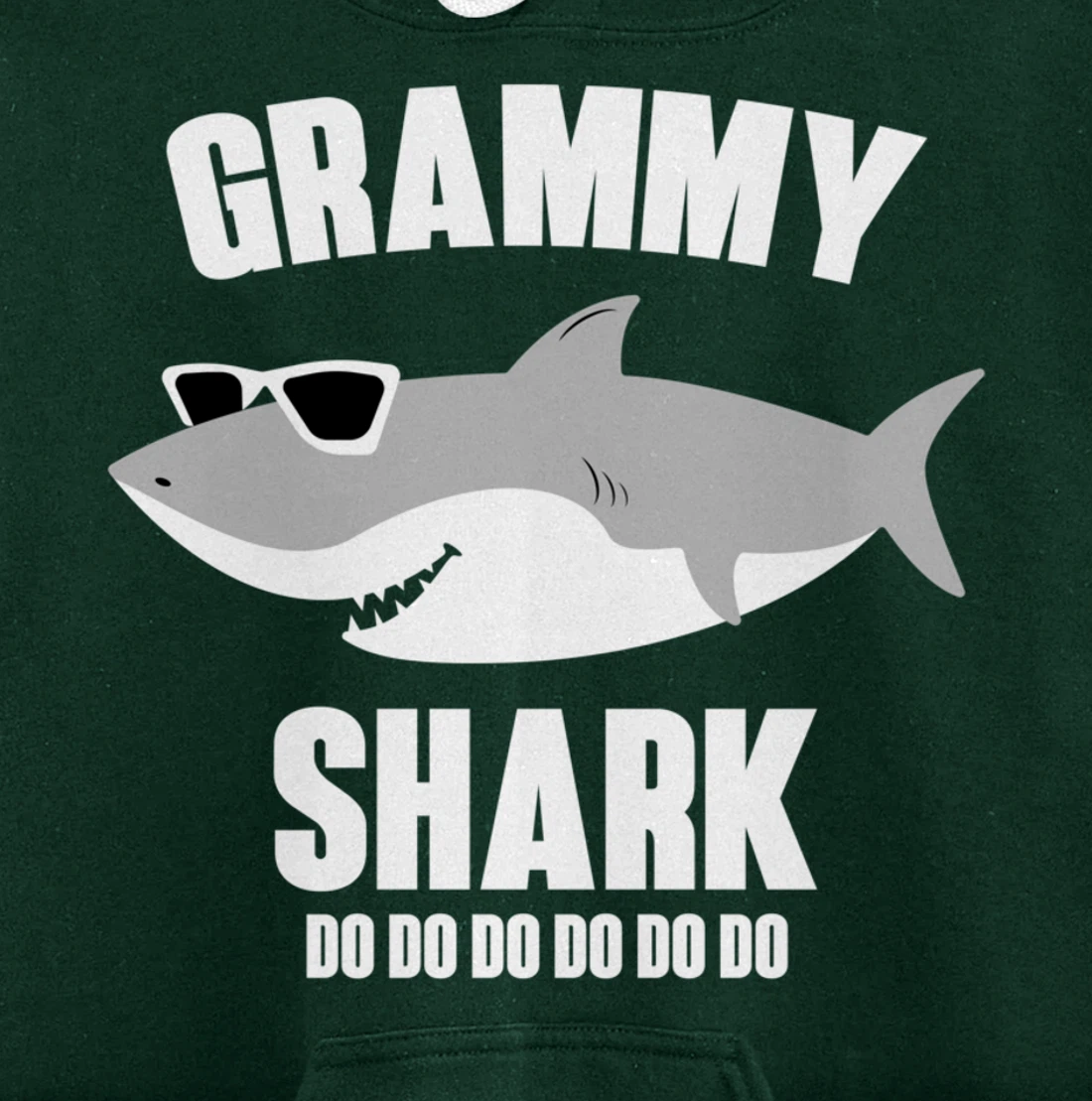 Grammy Shark Doo Doo Pullover Hoodie