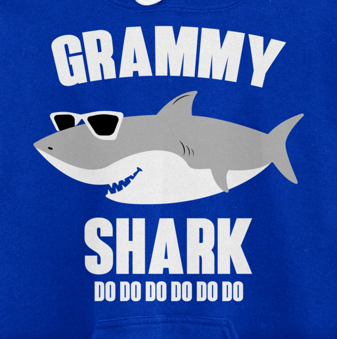Grammy Shark Doo Doo Pullover Hoodie