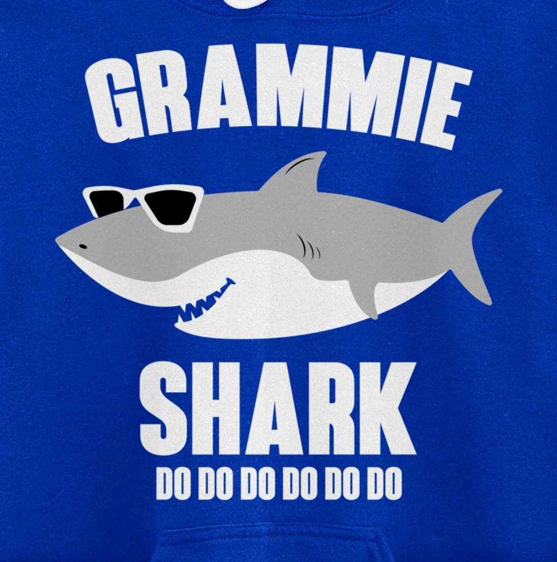 Grammie Shark Doo Doo Pullover Hoodie