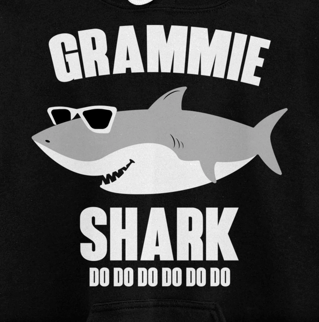 Grammie Shark Doo Doo Pullover Hoodie