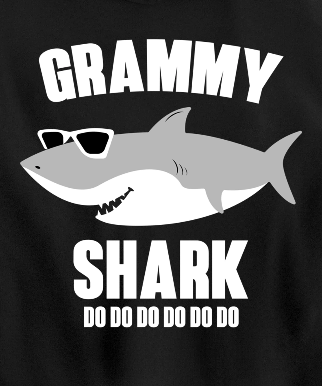 Grammy Shark Doo Doo Pullover Hoodie