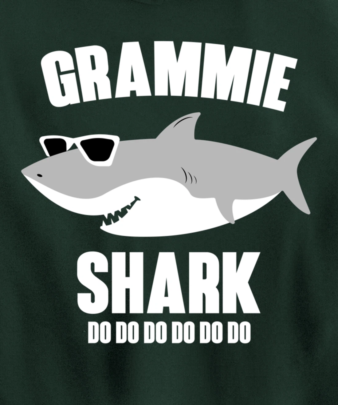 Grammie Shark Doo Doo Pullover Hoodie