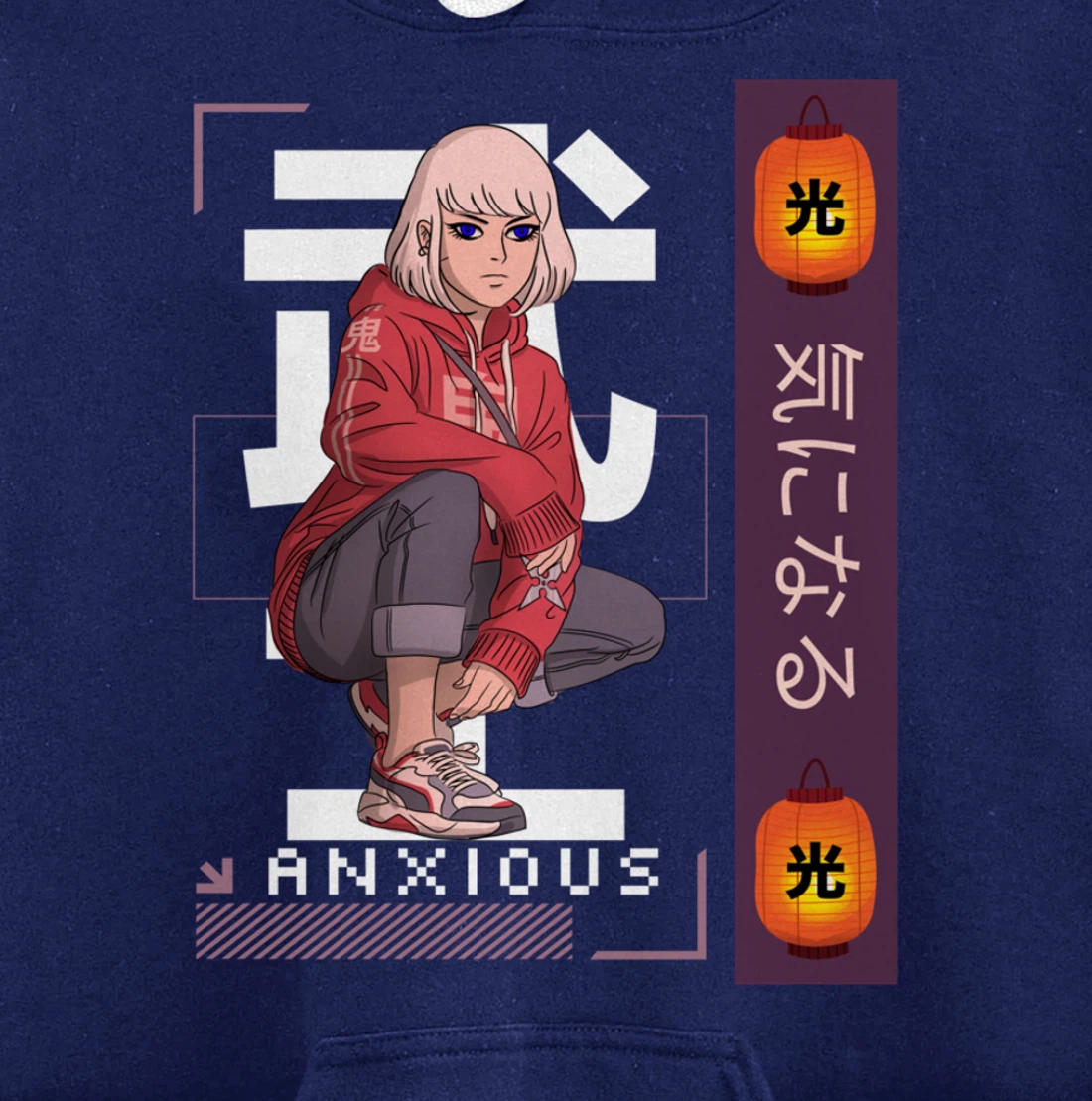 Anime Gifts for Teen Girls Anime Pullover Hoodie