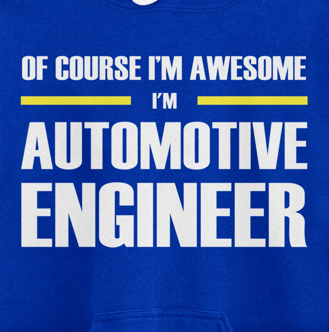 Awesome Automotive Engineer Pullover Hoodie