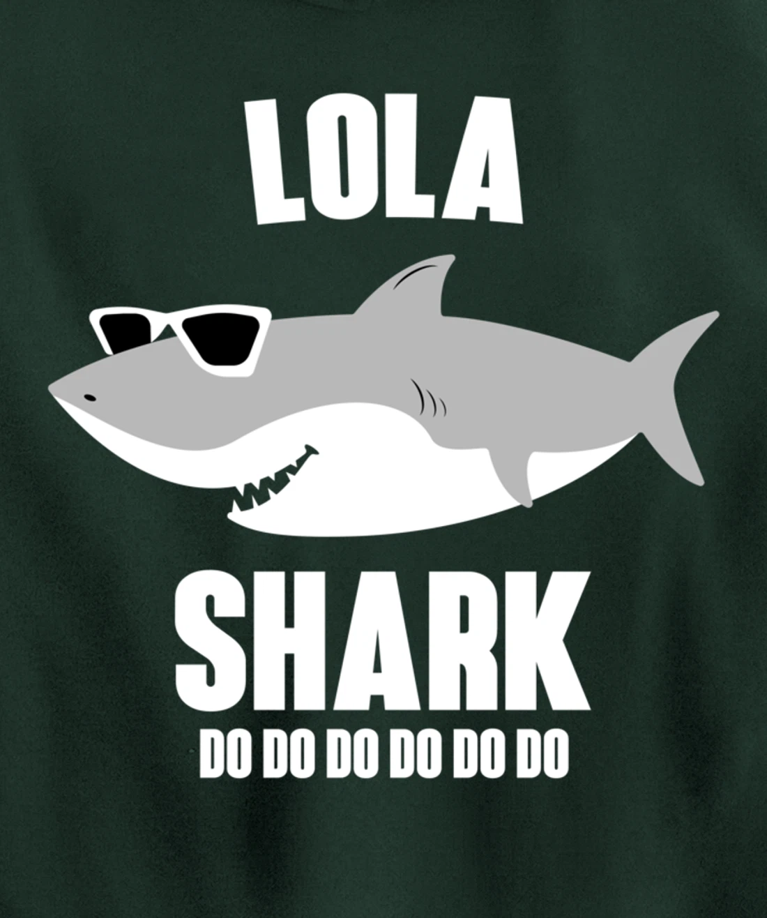 Lola Shark Doo Doo Pullover Hoodie