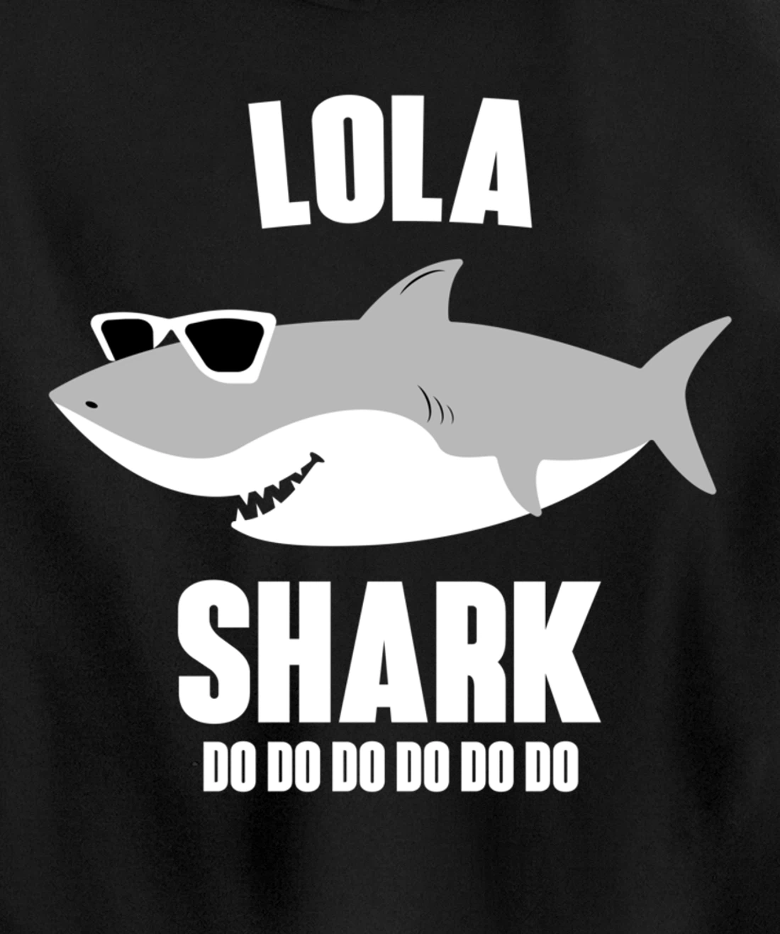 Lola Shark Doo Doo Pullover Hoodie