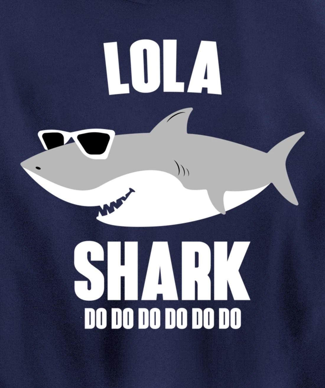 Lola Shark Doo Doo Pullover Hoodie