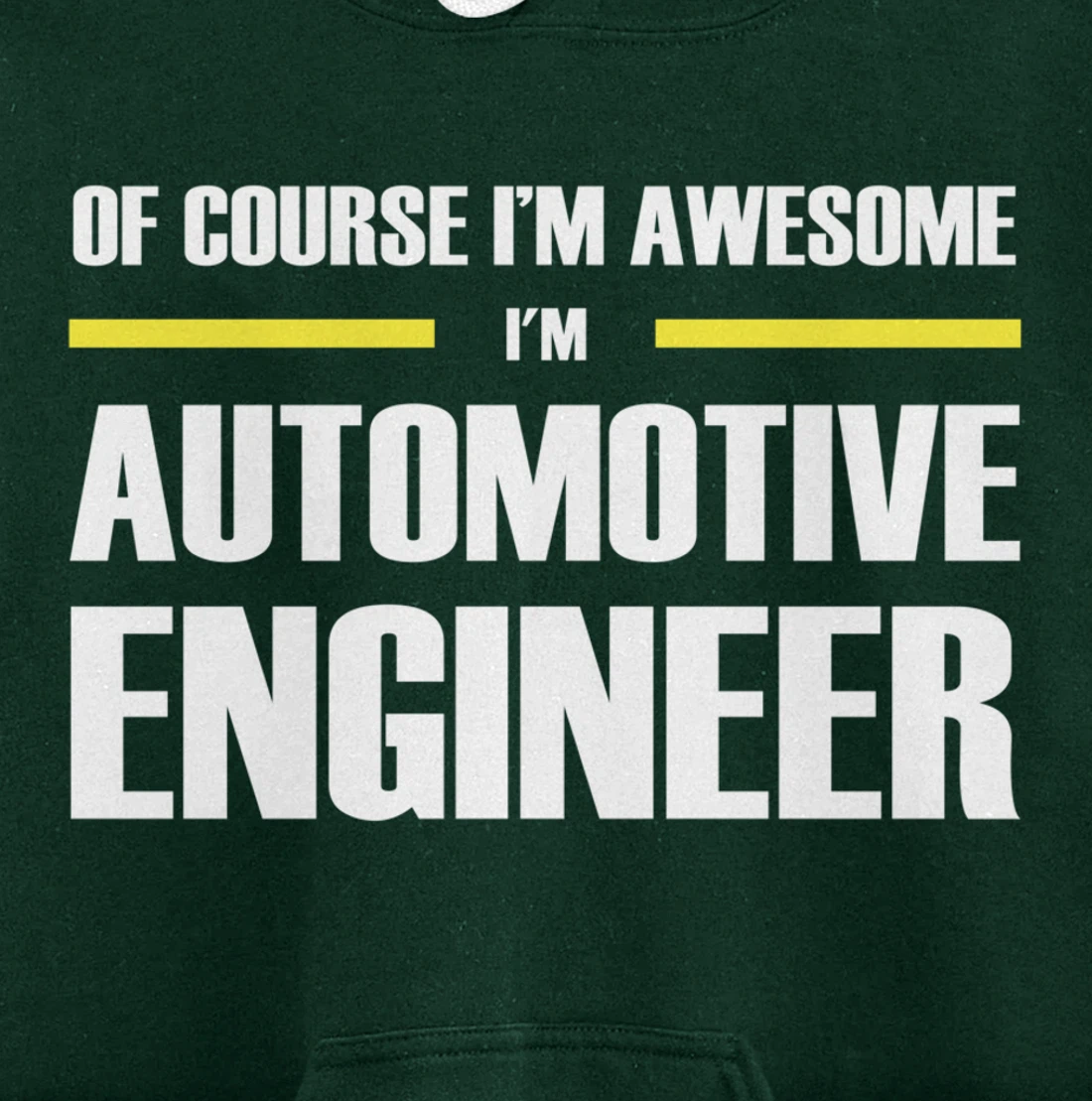 Awesome Automotive Engineer Pullover Hoodie